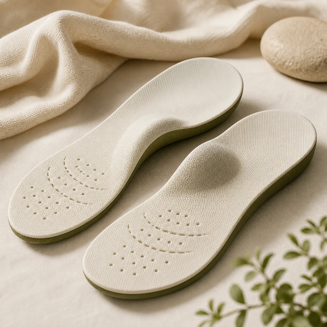 GoodToFoot arch support insoles with raised anatomical support