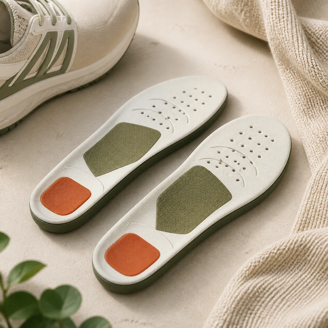 GoodToFoot sports insoles with breathable cushioning