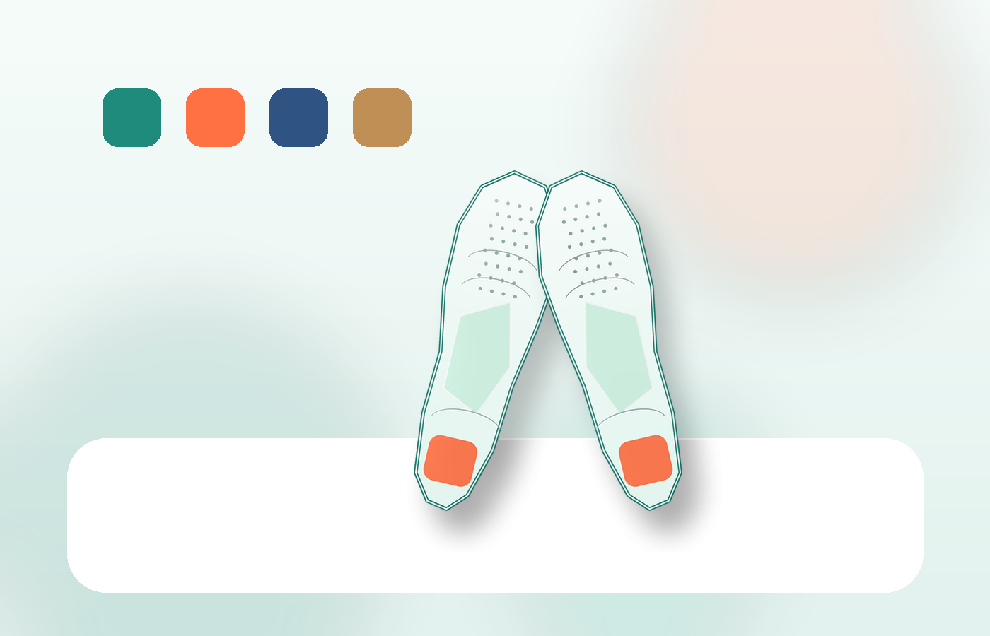 GoodToFoot ergonomic insoles with cushioning zones for OEM and ODM insole brands